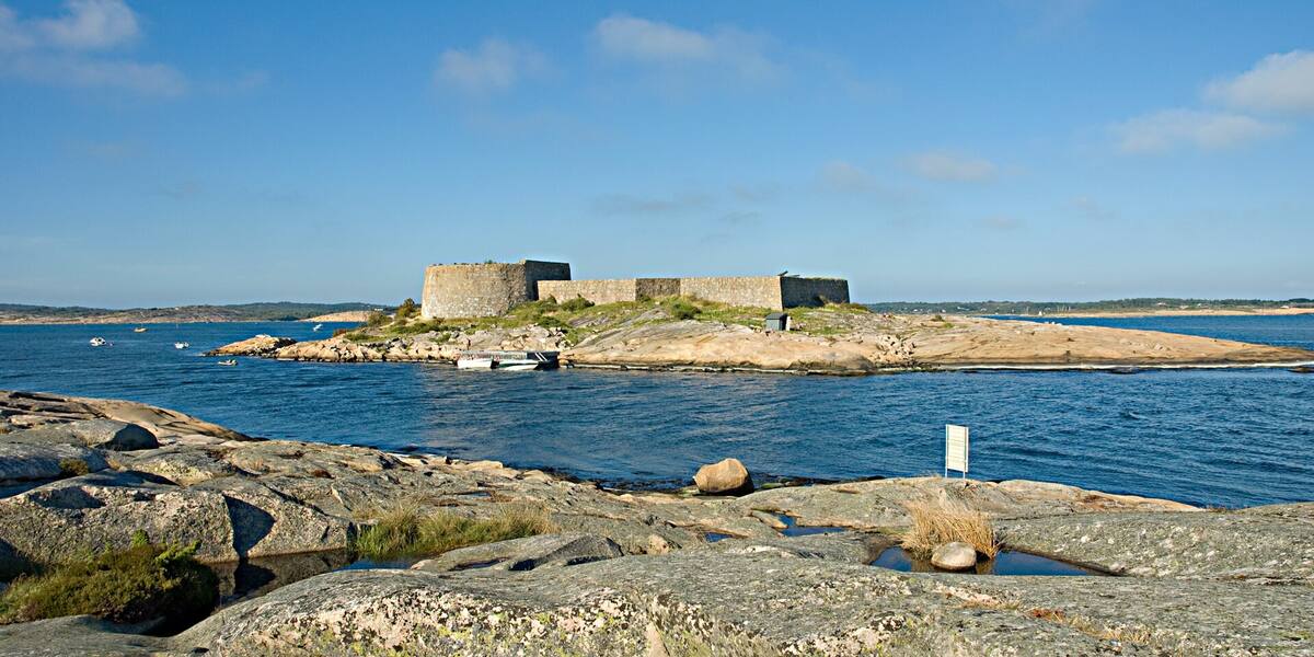 Akerøy sett fra sjøen