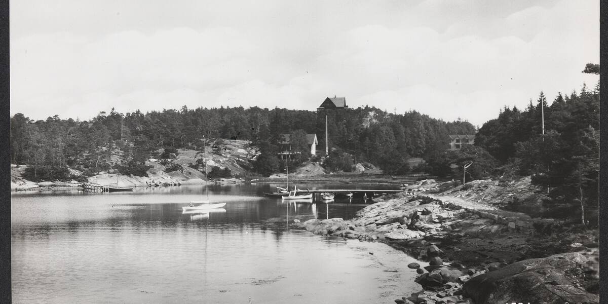 Hankø sett fra sjøen