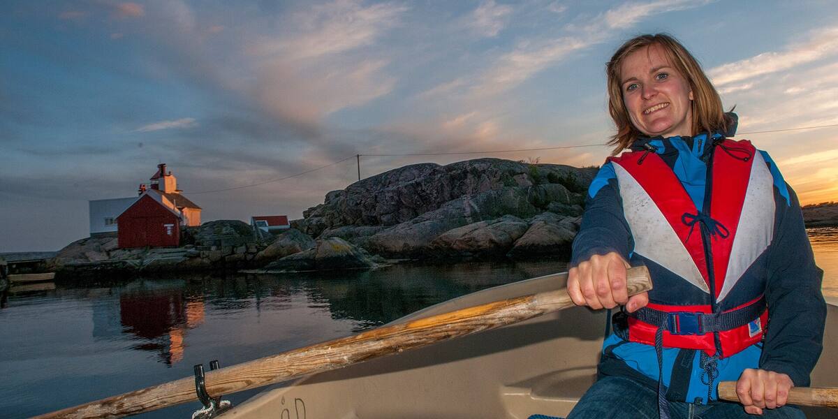 Homlungen sett fra sjøen