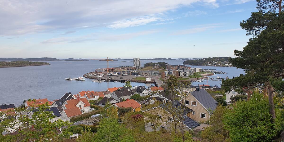 Jarlsø seen from the water