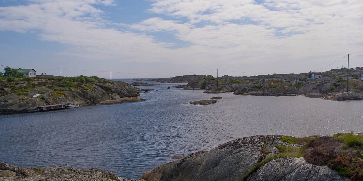 Lauer sett fra sjøen
