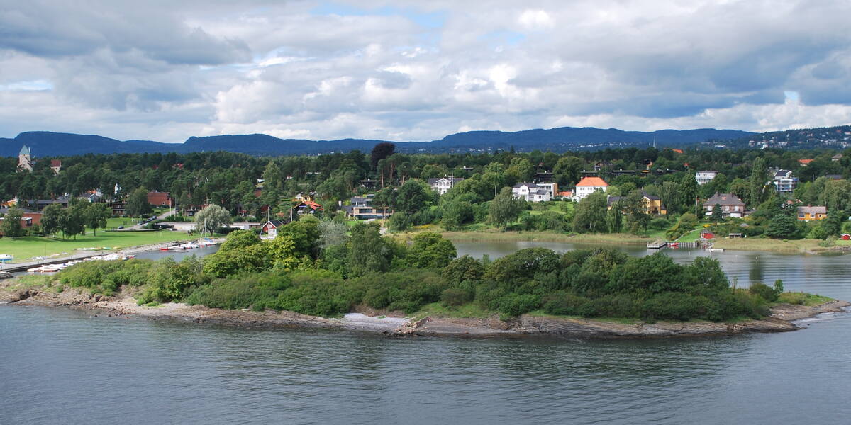 Lille Herbern sett fra sjøen