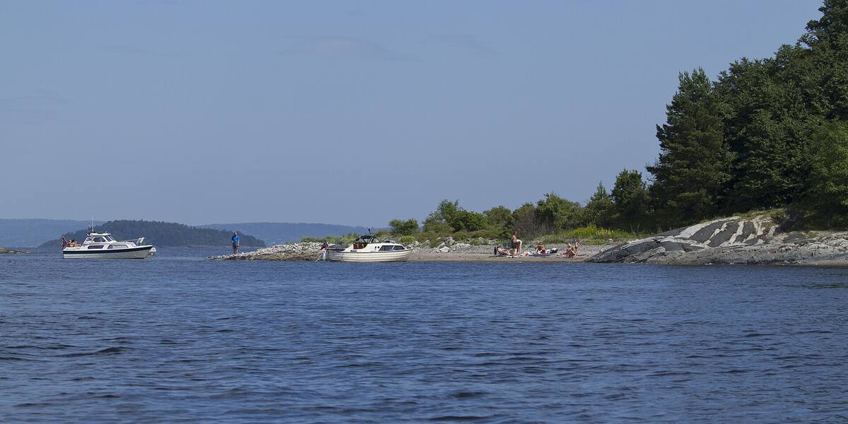 Mølen seen from the water