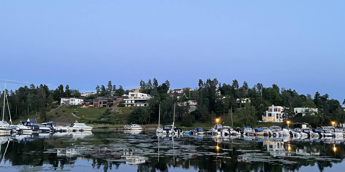 Nesøya seen from the water