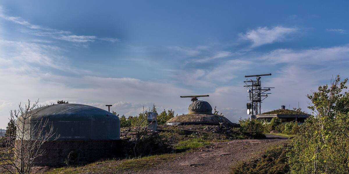 Østre Bolæren sett fra sjøen