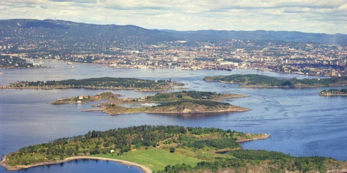 Søndre Langøya sett fra sjøen