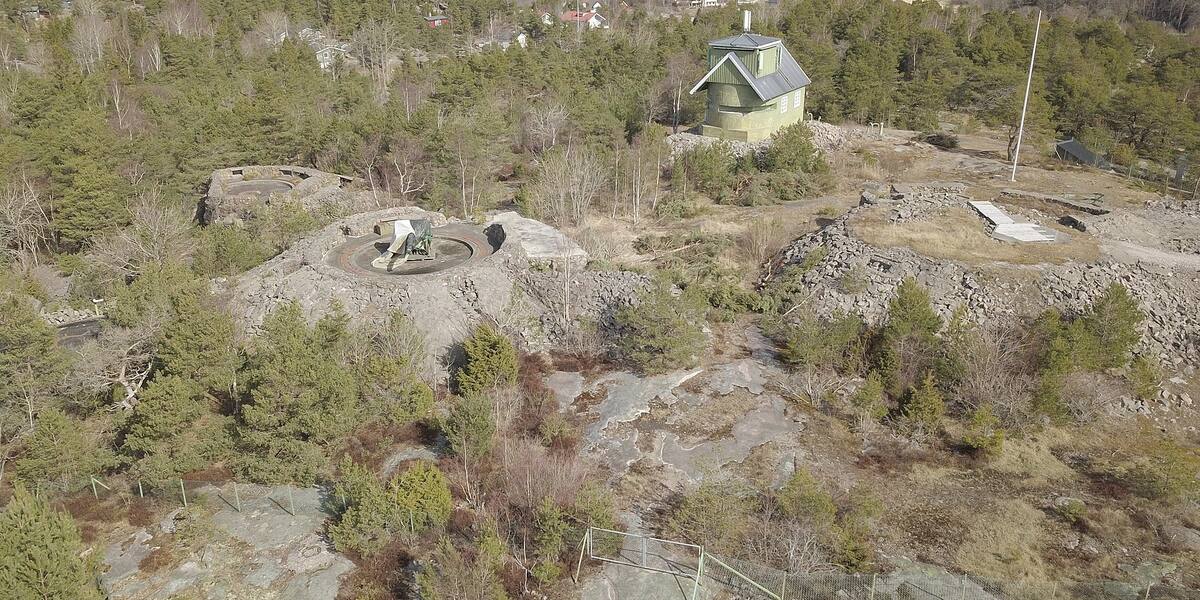 Torgauten sett fra sjøen